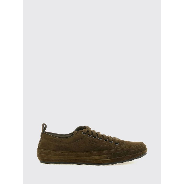 Archer sneakers in olijfgroen suède