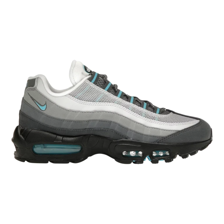 Air Max 95 Men's Sneakers - Baltic Blue Suede Low-Top