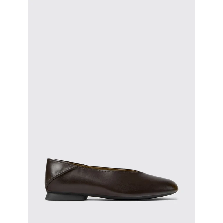 Casi Myra Smooth Calfskin Leather Round-Toe Ballet Flats (K201253-057CASIMYRA0)