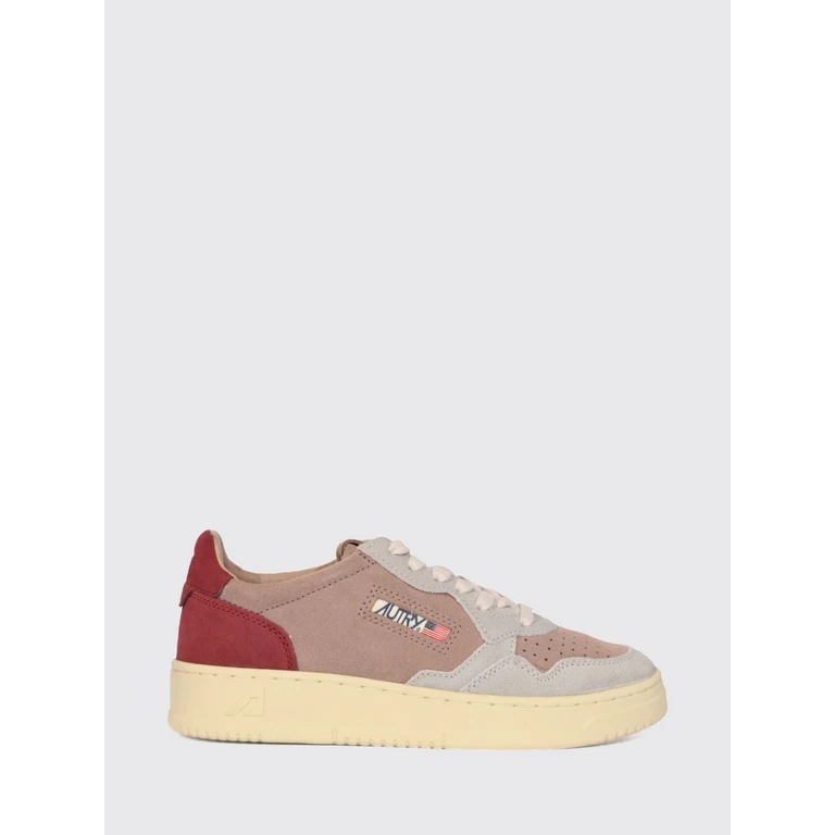 Medalist Low Calf Leather Sneakers with Perforated Toe (AULWTS39)