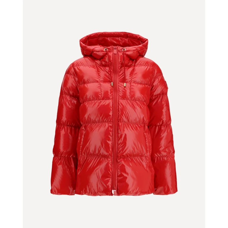 Chaqueta acolchada con capucha Eleodoro de Pinko