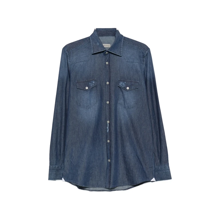 Faded Western-style Shirt