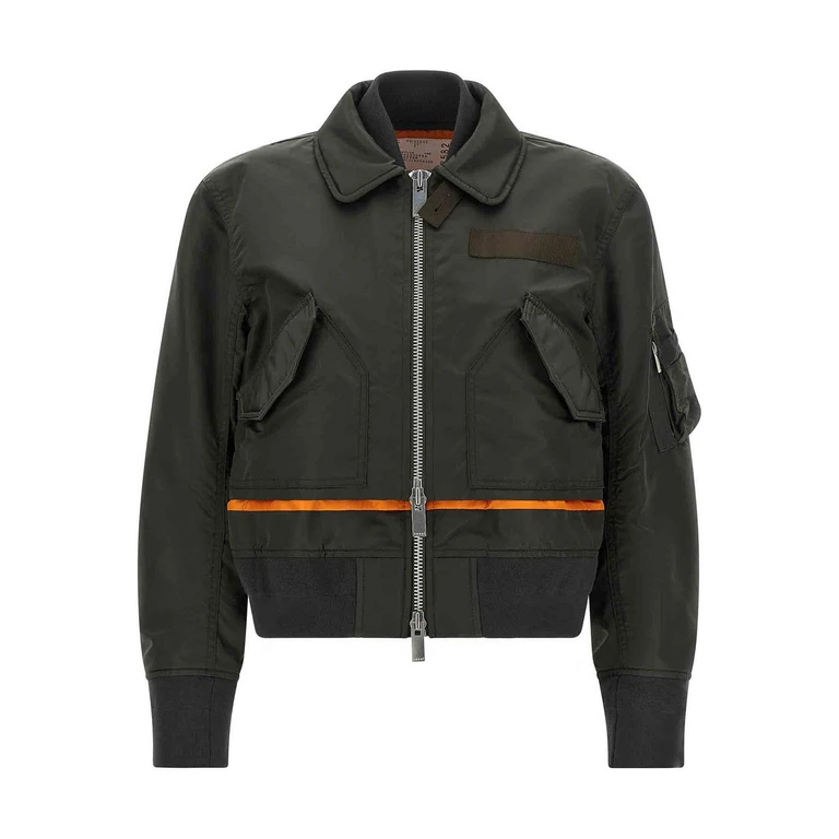 Sacai Manteau Au Genou - Vert (2608582531)