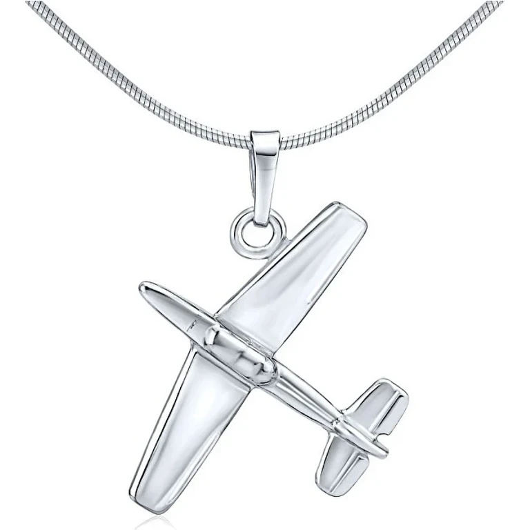 Silver Ciondolo Plane SILVEGOB10690ZT