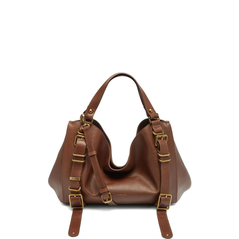 D-One-Small Top-handle Bag In Treated Leather