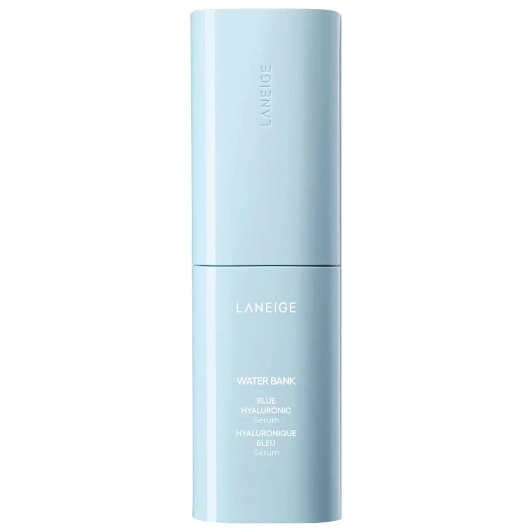 Water Bank Blue Hyaluronic Acid Hydrating Facial Serum: Intense Moisture, Firming Peptides, & Glass Skin Glow - Perfect for Sensitive & Dry Skin