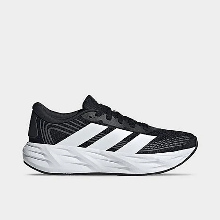Big Kids Galaxy 8 Running Shoes in Core Black/Cloud White/Carbon Size: 3.5