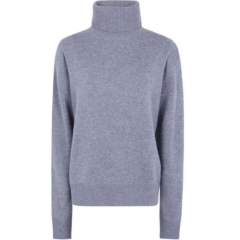 Sweater Padded Knit Turtleneck "Gala"