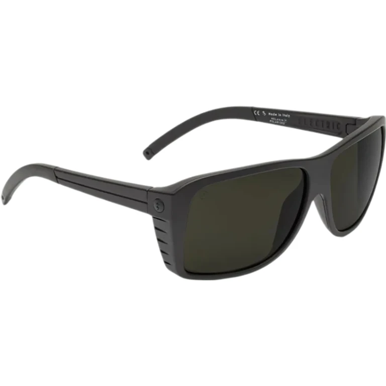 Bristol Sunglasses - Matte Black - Grey Polarized Lens - Men's
