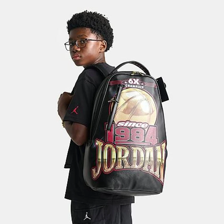 6 Rings Trophy Backpack in Black