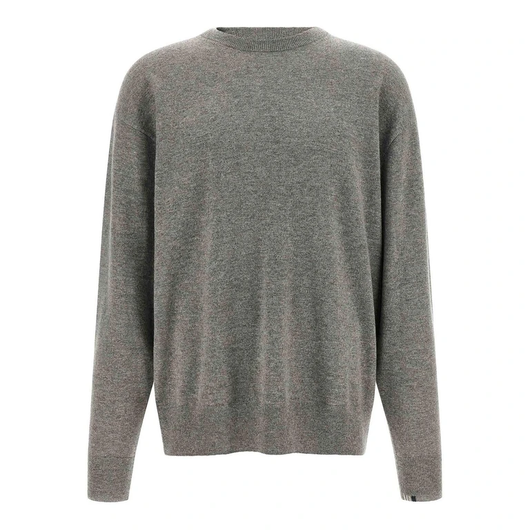Pull Col Rond - Gris (N476APRILGOAT)