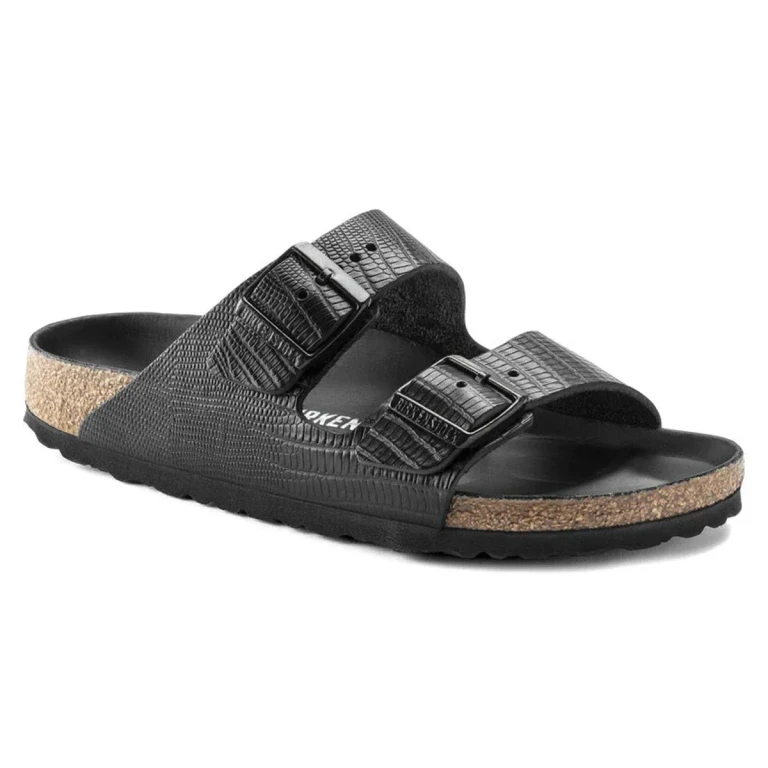 Women's Arizona Embossed Leather Sandals
