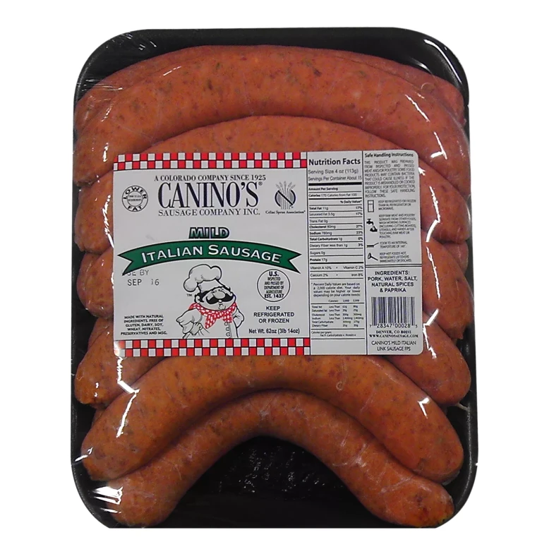 Mild Italian Sausage (62 oz.)