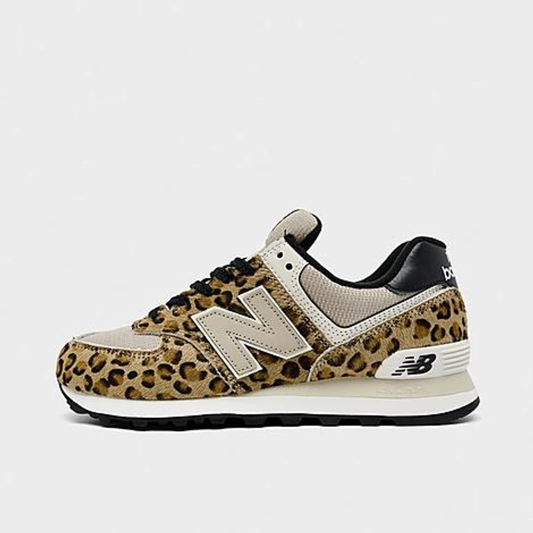574 Casual Schoenen in Stoneware/Linnen/Zwart