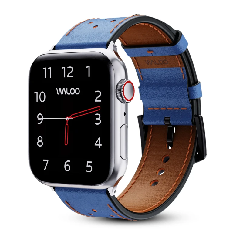 Breathable Leather Band For Apple Watch