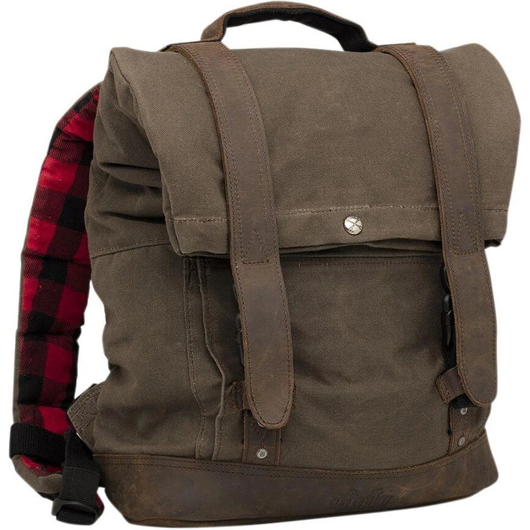 B15-1020D - Burly Voyager Backpack - Brown