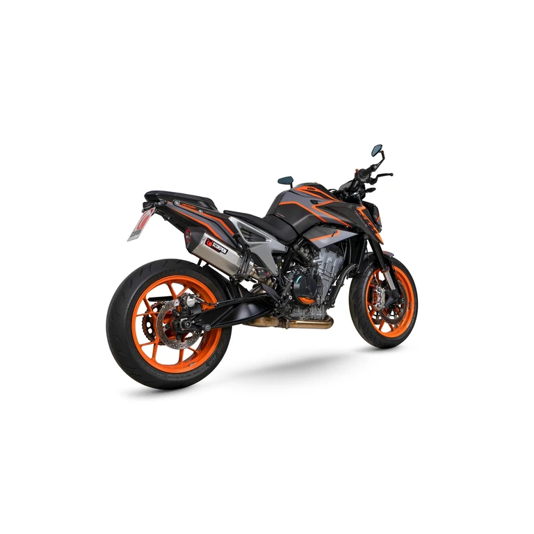 RKT95SEO - Scorpion Serket Parallel Slip-On Stainless Steel For KTM 790 Duke 2022-2025