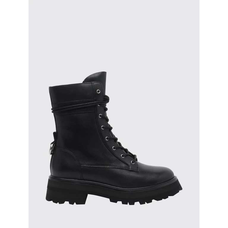 Schwarze Schnürstiefel