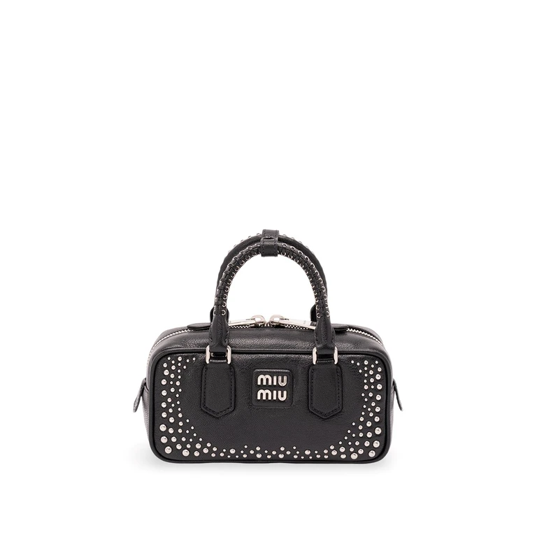 `Arcadie` Leather Bag With Studs