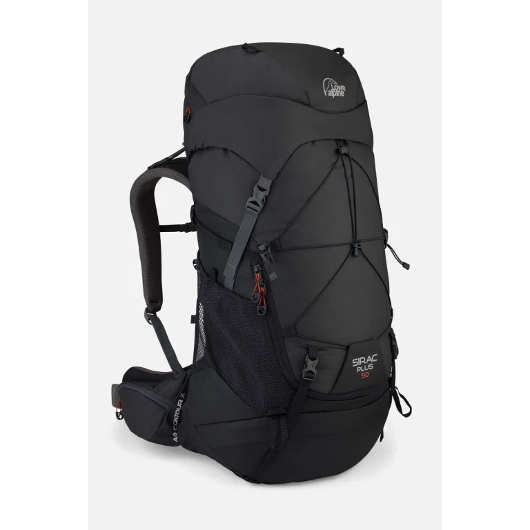 Sirac Plus 65 Trekking Backpack (L/XL back length) - Ebony