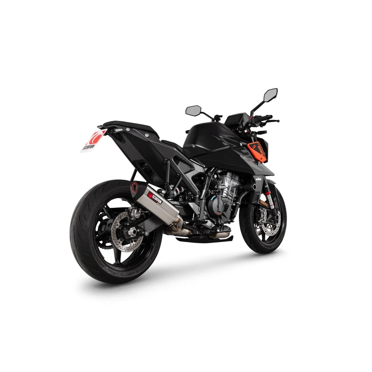 RKT96SEO - Scorpion Serket Parallel Slip-On Stainless Steel For KTM 990 Duke 2024-2025