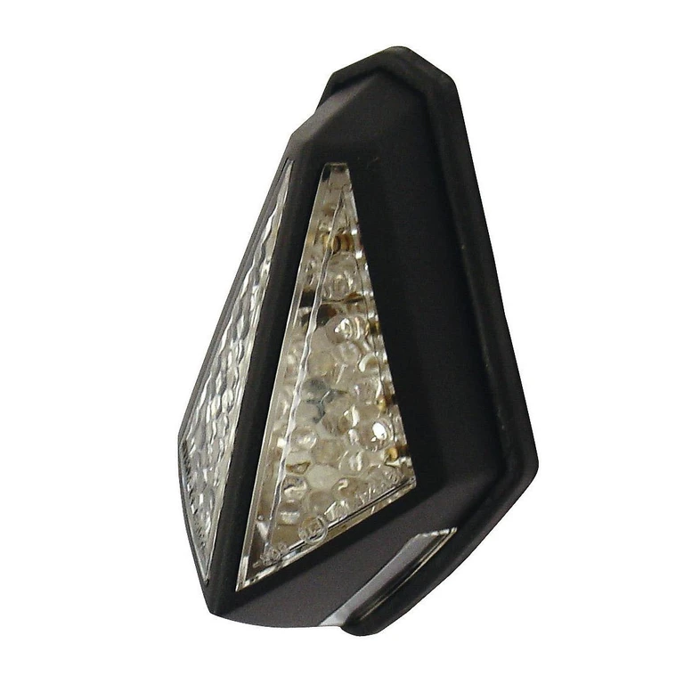 Blaze Black LED Rear Light With Clear Lens