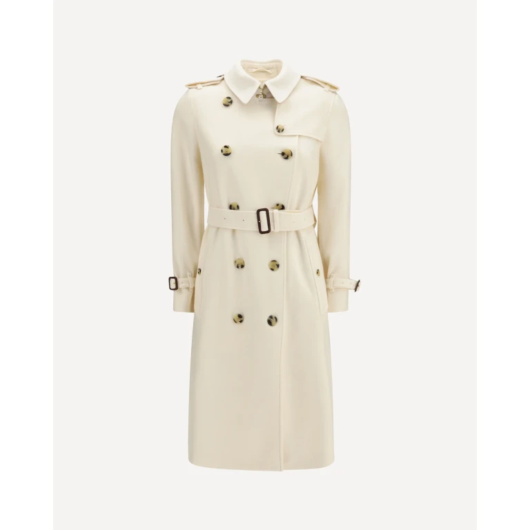 Trench-coat Long Kensington en cachemire