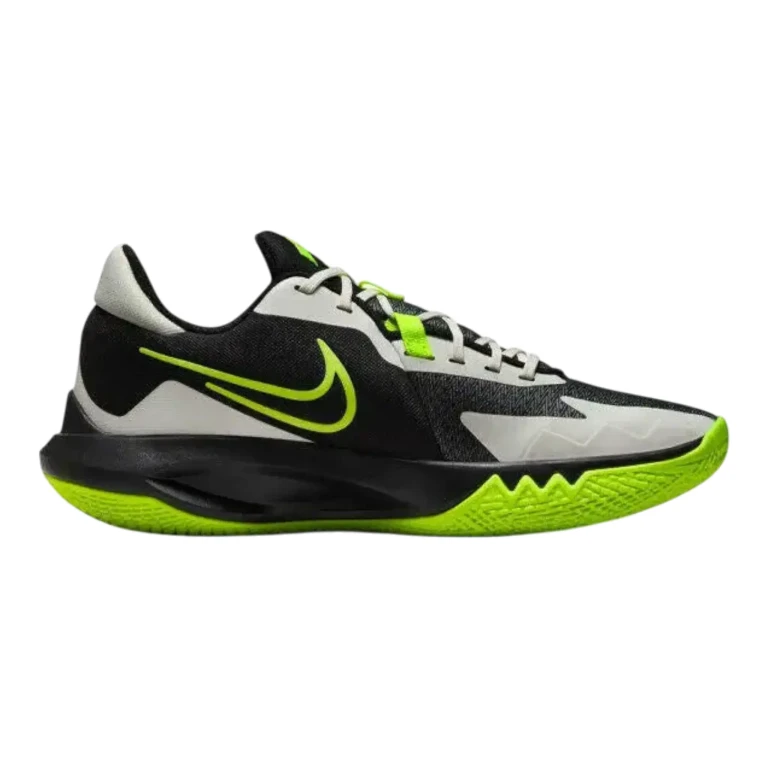 Precision 6 Men Basketball Shoes Black/Volt Herringbone