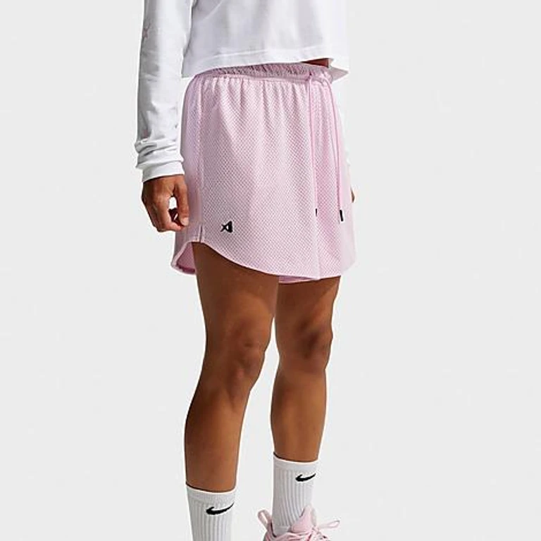 Women's A'ja Wilson Dri-FIT 4" Basketball Shorts in Pink Foam/Black Size: XS