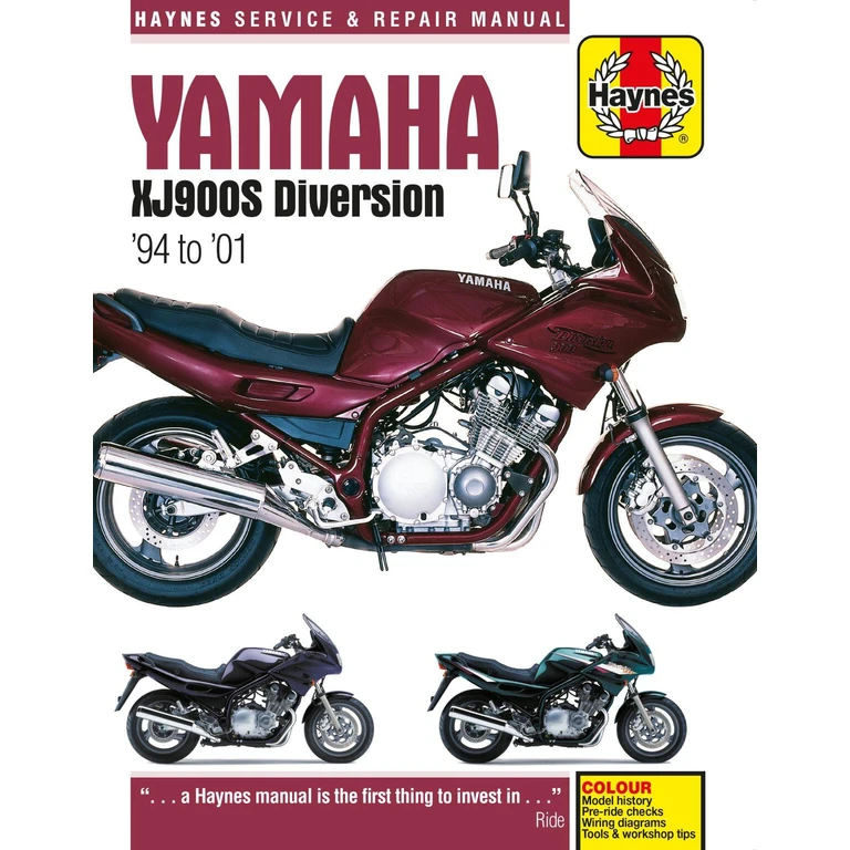 9780857339041 - Haynes Service Manual For Yamaha XJ 900S 1995-2001