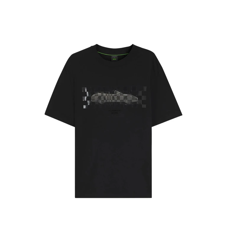 X Porsche T-shirt With Glossy Artwork