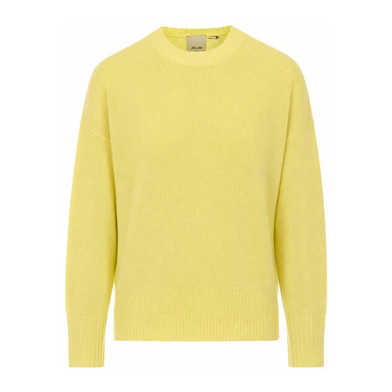 Pull Col Rond - Jaune (1115120)