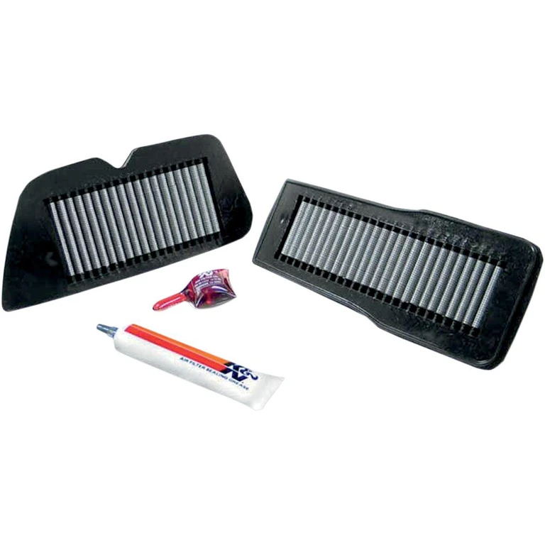 SU-1487 - K&N High Flow Air Filter For Suzuki S 83 2005-2010 - Black/Grey