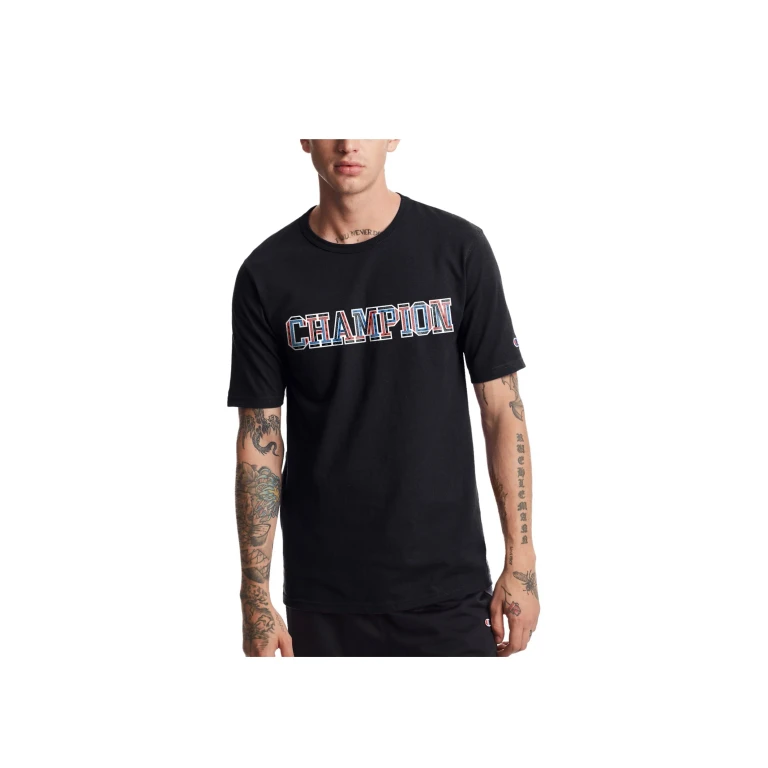 C Life Heritage 3D Logo Men's T-Shirt - Black