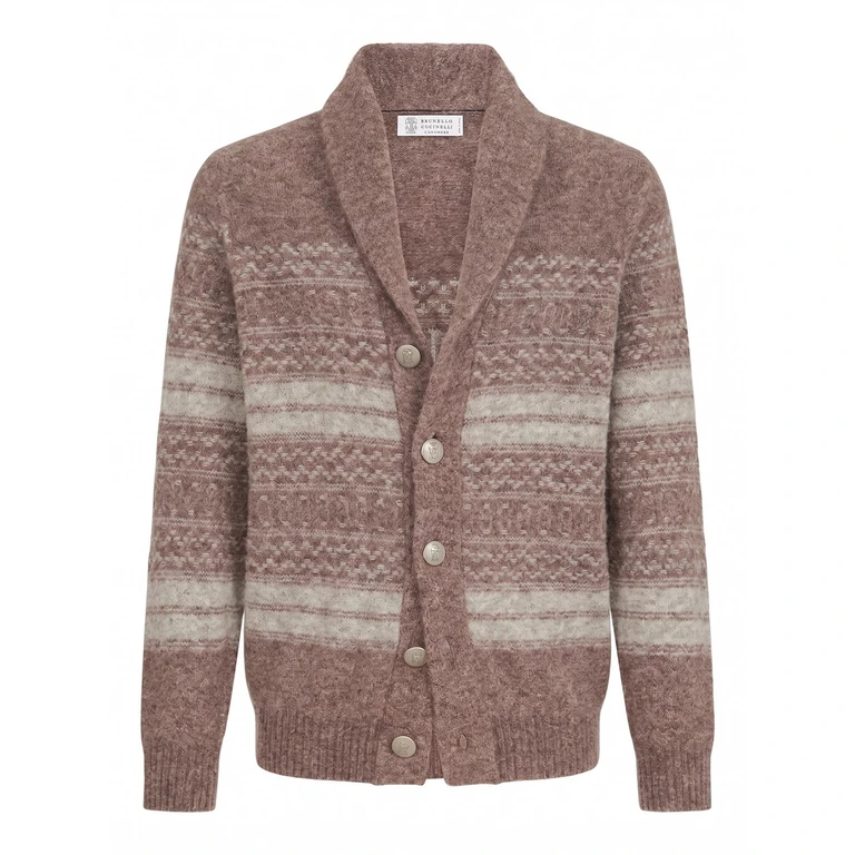 Cardigan Jacquard Nordic