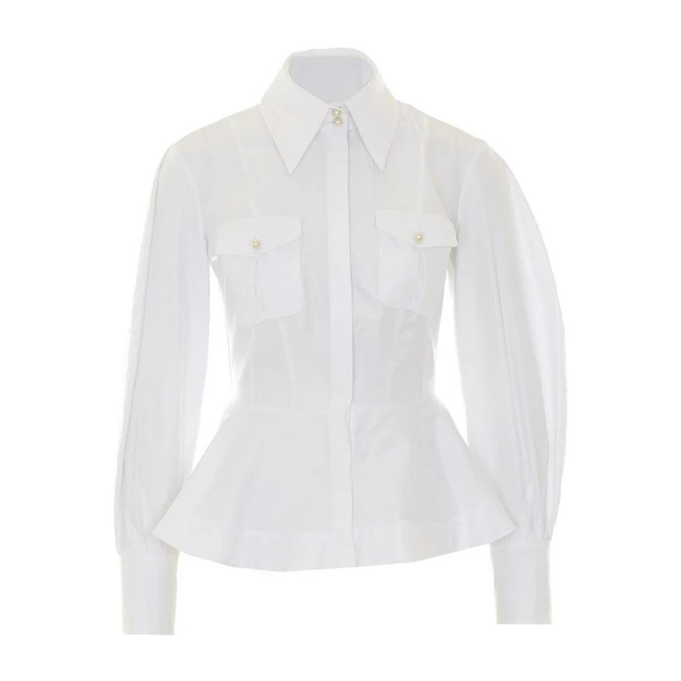 Elisabetta Franchi Chemise - Blanc (CA16967E2100)