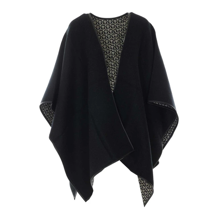 Salvatore Ferragamo Cape - Noir (724428327984)