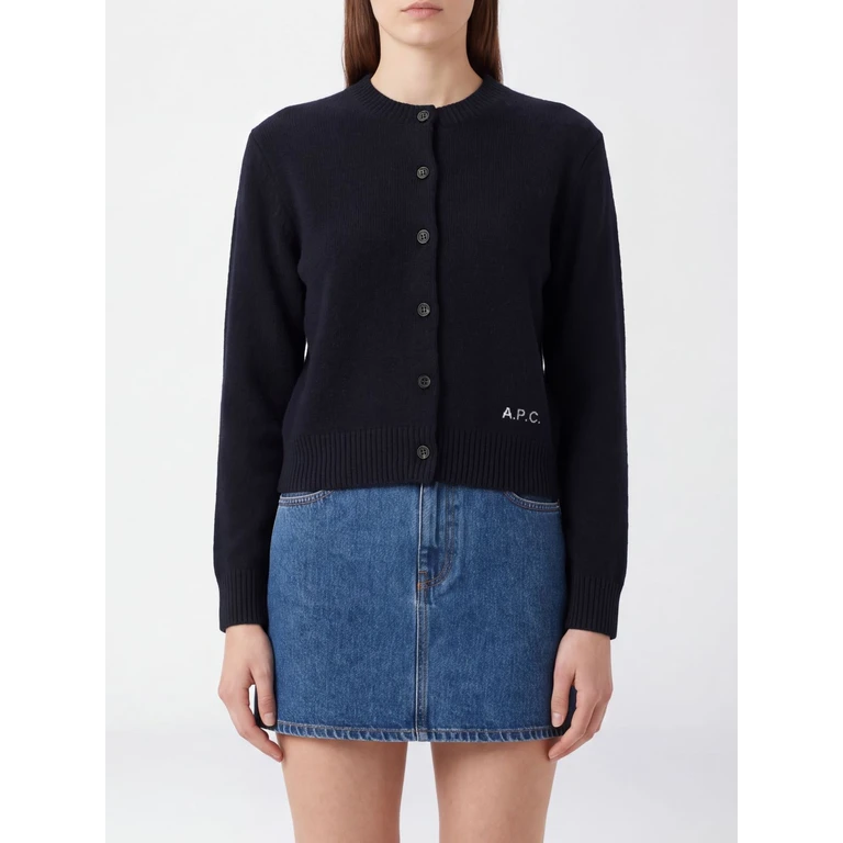 A. P.C. Sweater Woman color Blue (WOASWF22352IAK)