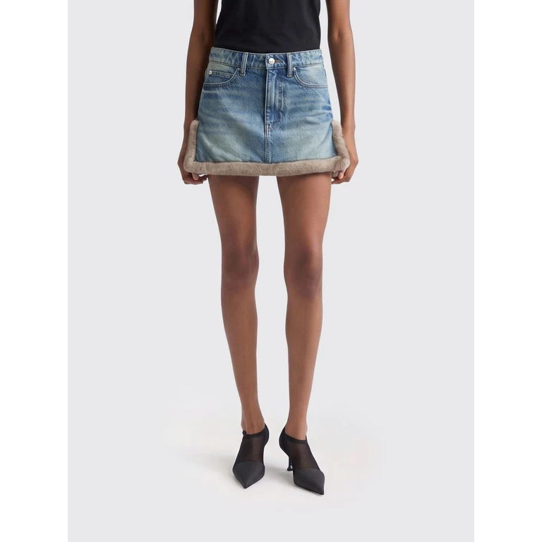 Skirt Woman color Blue (4DC4265906427E)