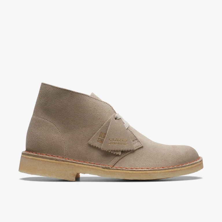 Womens Desert Boot - Sand Suede