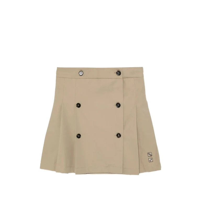 Cotton Skirt "Cotton Trench Skirt"