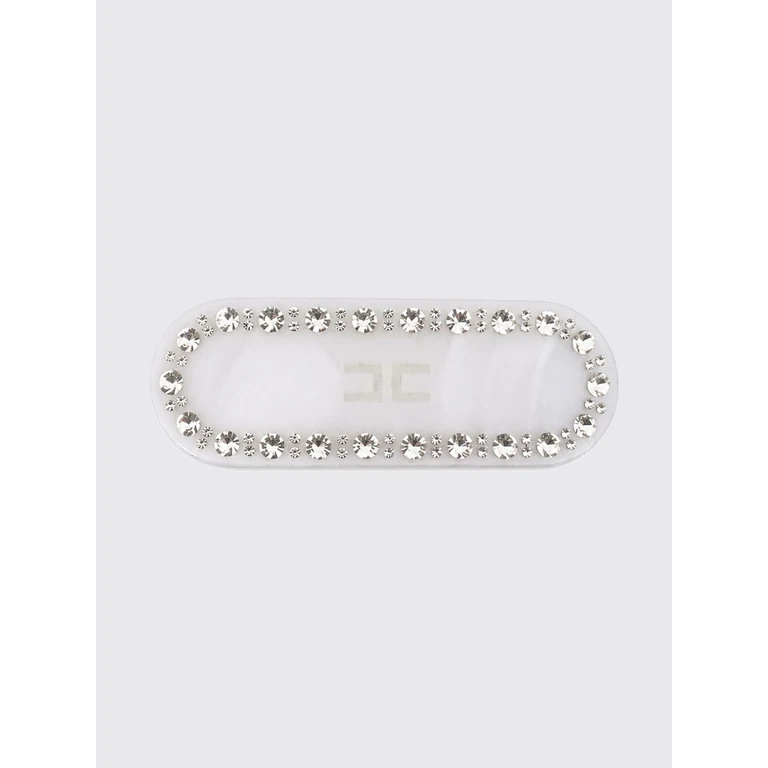 Girl's Hair Clip with Rhinestones and Logo (EFAV105C000050004)