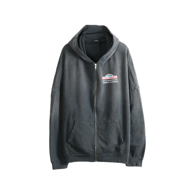 Logo-print Zip-up Hoodie