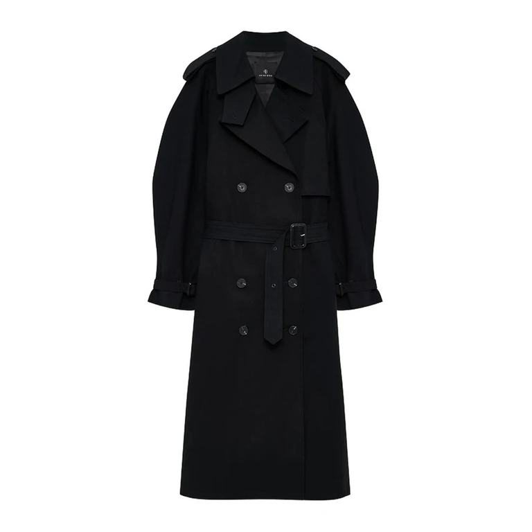 Anine Bing Trench-Coat - Noir (A0112442BLK26)