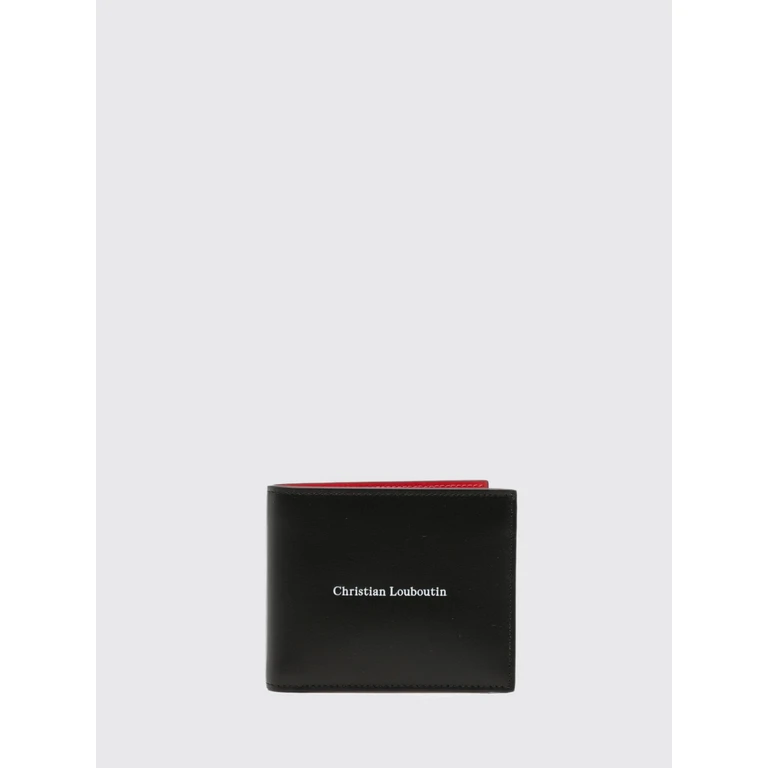 Contrast Logo Calf Leather Bifold Wallet (3265105BK01)