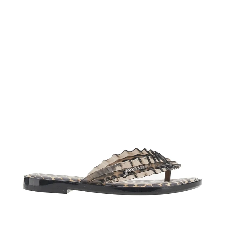 x Melissa rubber thong slides Woman 35/36