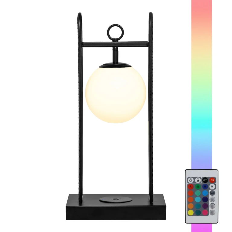 17" H Matrix Color Changing LED Table Lamp