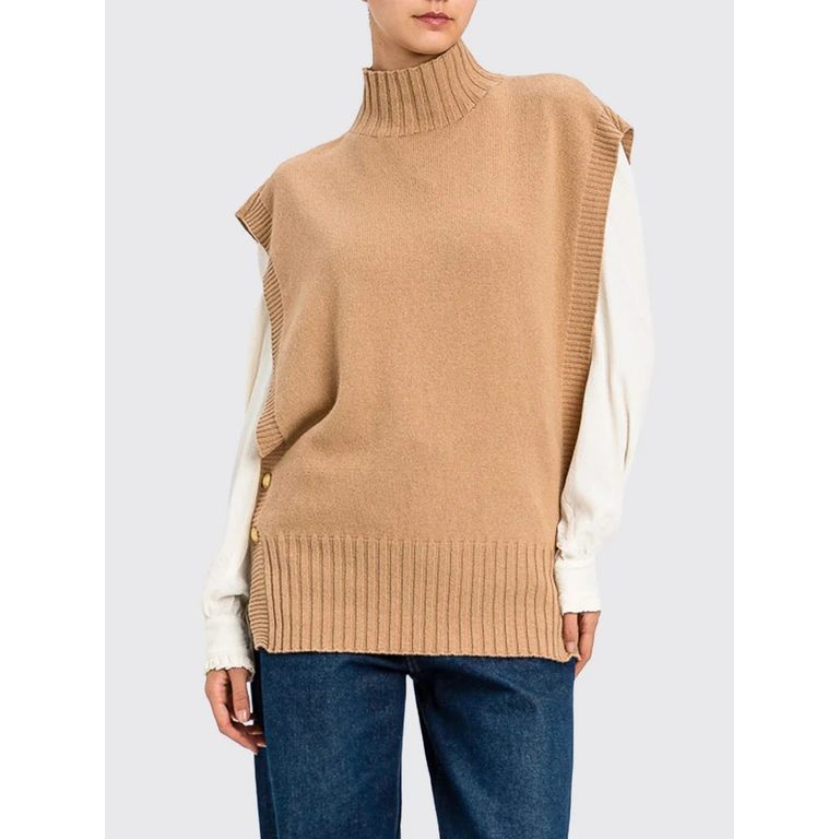 Gilet en maille laine et cachemire