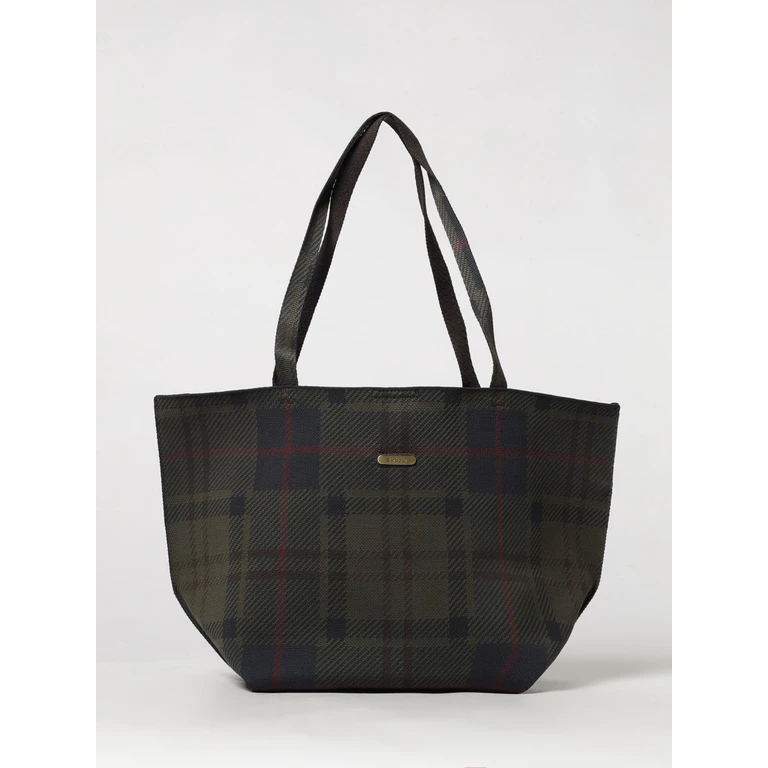 Layla Large Tartan Polyester Tote with Removable Pouch (LBA0517TN43)