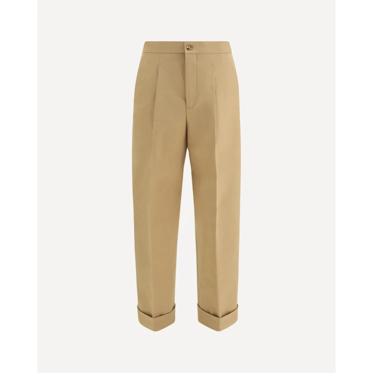 Tailored cotton Pants Male 46